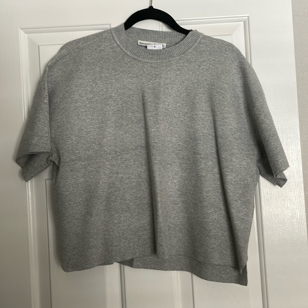 Gray Sweater Shirt